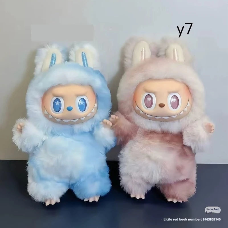Labubu V3 Big Into Energy Series Blind Box The Monsters Vinyl Plush Pendant Face Doll Action Figure Replica Labubu Keychain Gift