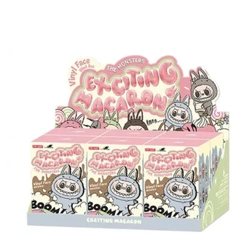 Labubu V3 Big Into Energy Series Blind Box The Monsters Vinyl Plush Pendant Face Doll Action Figure Replica Labubu Keychain Gift